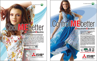 Corporate advertisement in India: Advertisement series for Kingfisher Airlines' in-flight magazine