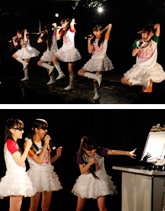 New 3D display launch event featuring "Momokuro"