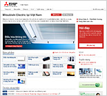 Top page of the Vietnam Site