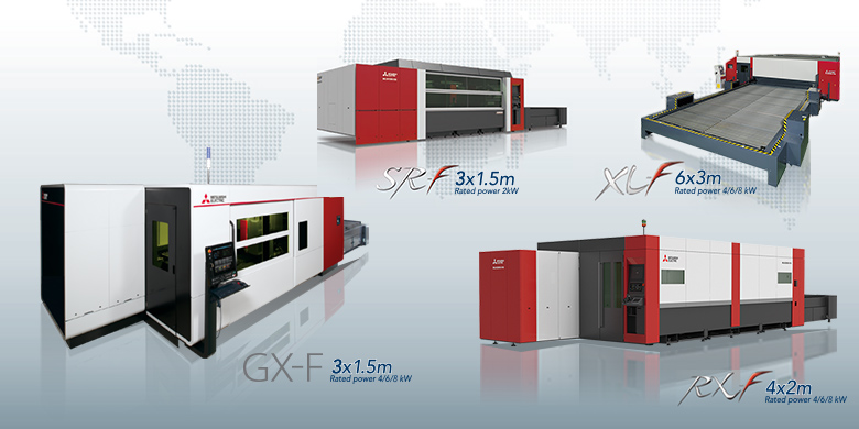 Full lineup of 2D Fiber laser processing machine
