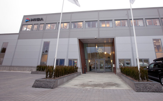 MIBA office in Ytre Enebakk, Norway