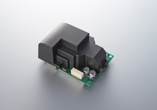 Prototype of Mitsubishi Electric's new air-quality sensor
