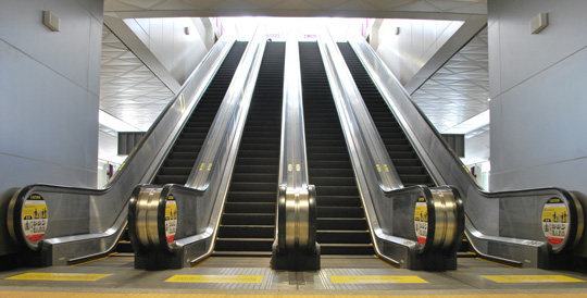 Escalators delivered to MRT Purple Line