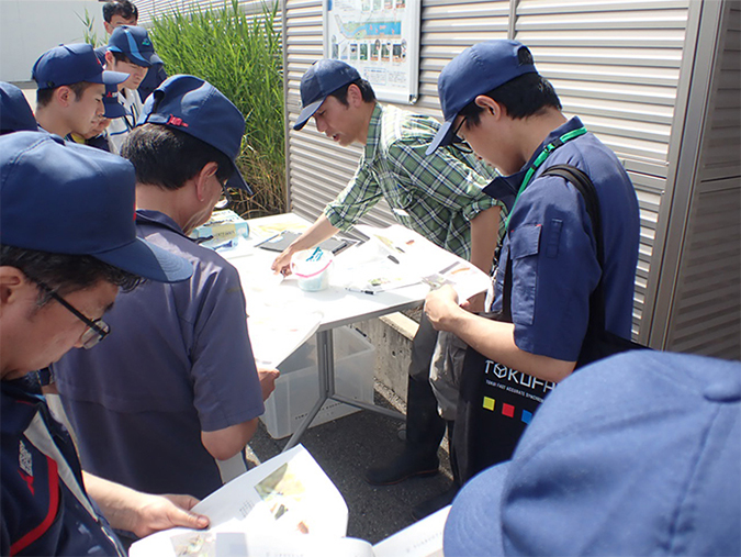 photo: Participants during the Itatope observation