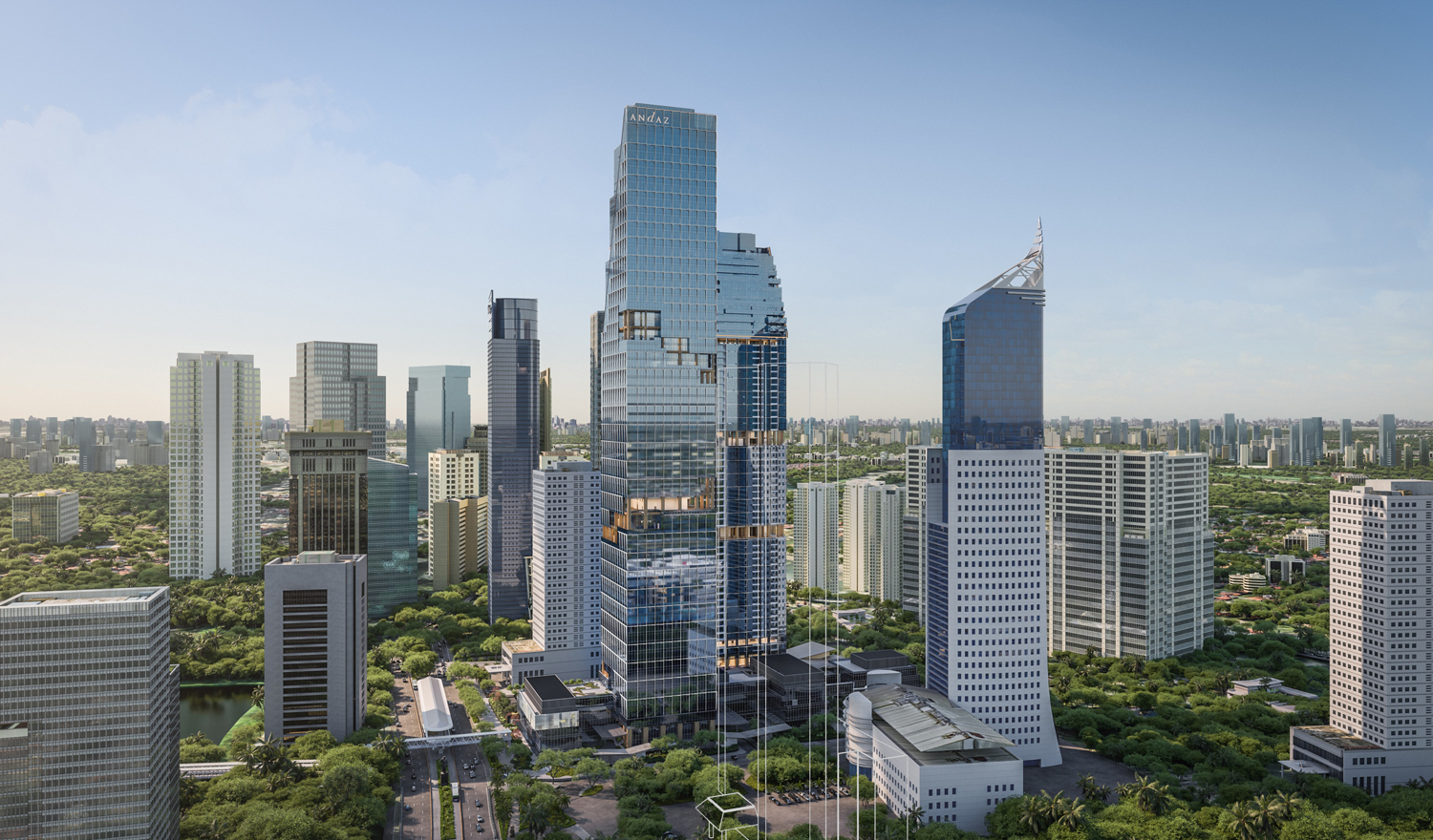 Artist’s rendition of Two Sudirman Jakarta