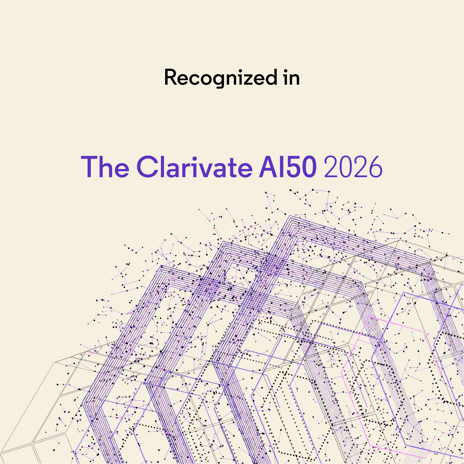 Logo for Clarivate AI50 2026