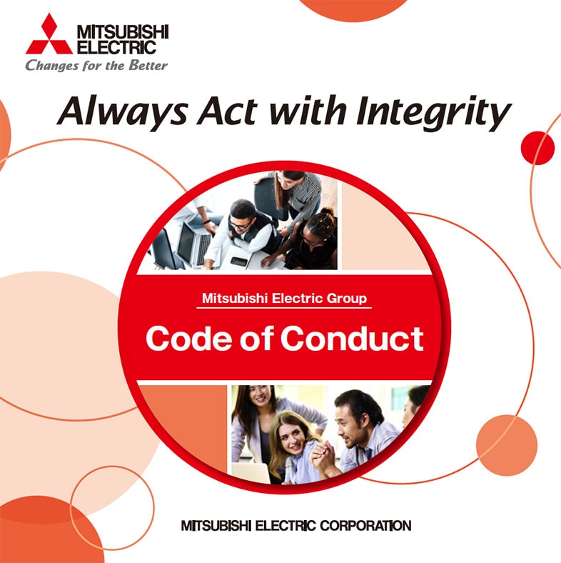 document: "Mitsubishi Electric Group Code of Conduct"
