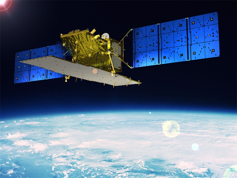 photo: Advanced Land Observing Satellite-2 "DAICHI-2" (ALOS-2)