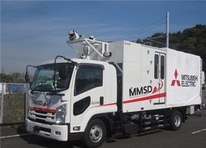 photo: Mitsubishi Infrastructure Monitoring System (MMSD®) measuring vehicle