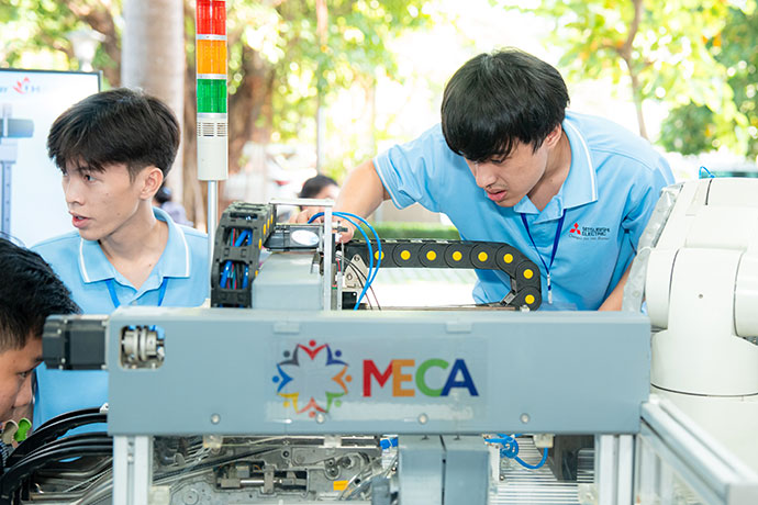 Young student engineers battle it out Report on the MECA 2025 student competition in Vietnam