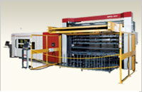 Pallet changer/stocker system PCL-GX-F Series for GX-F Series laser processing machine
