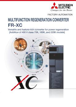 Multifunction Regeneration Converter FR-XC series | Products