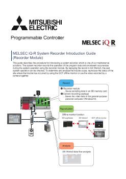 System Recorder MELSEC iQ-R Series | Programmable Controllers