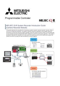 System Recorder MELSEC iQ-R Series | Programmable Controllers