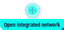 Open integrated network