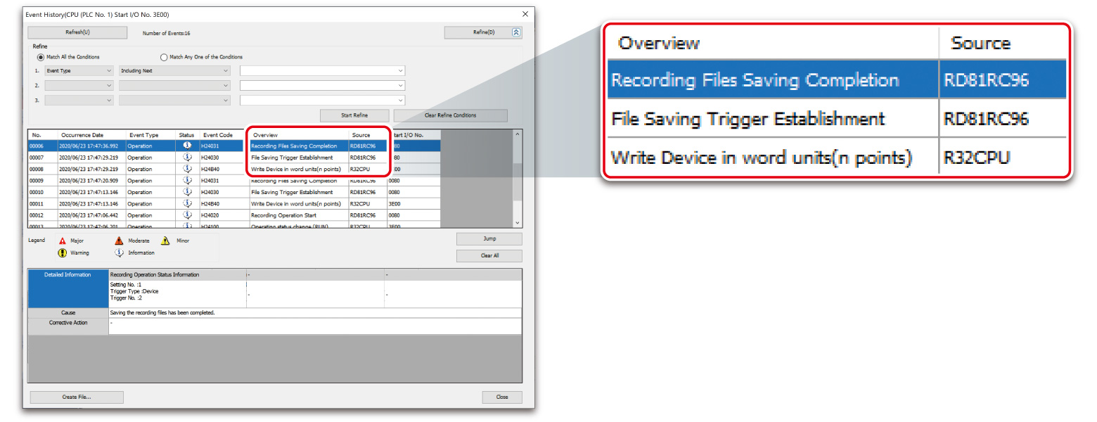 System Recorder MELSEC iQ-R Series | Programmable Controllers MELSEC ...