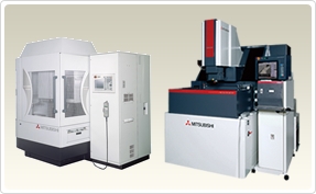 Die-sinking electrical discharge machine / Ample lineup corresponding to needs for fine high-accuracy machining to high-productivity with large electrode. Mitsubishi Electric helps to enhance productivity with total solutions covering machine, power supply, adaptive control, automation systems and networks.