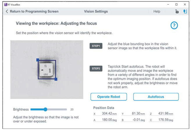 Easy setting camera 2