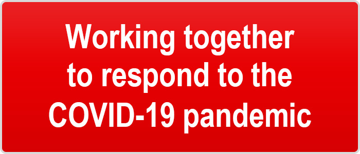 Working together to respond to the COVID-19 pandemic