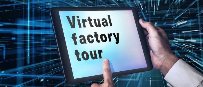 Virtual factory tour