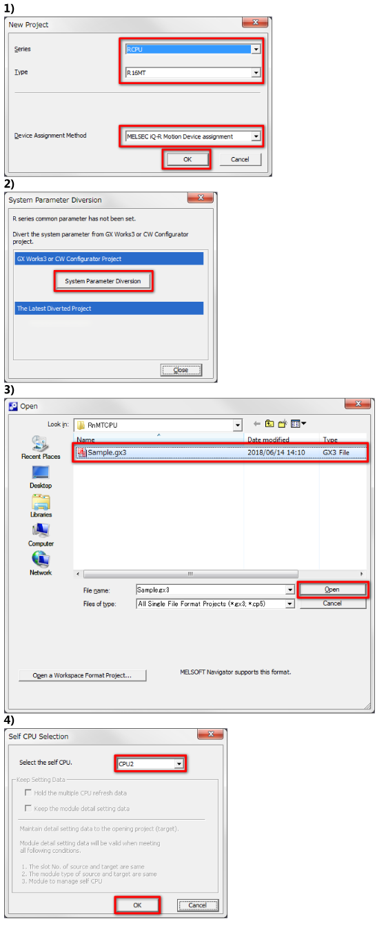 Create an MT Developer2 project