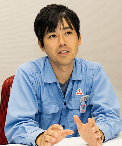 Ryohei Kitada, Production System Promotion Department, Nagoya Works