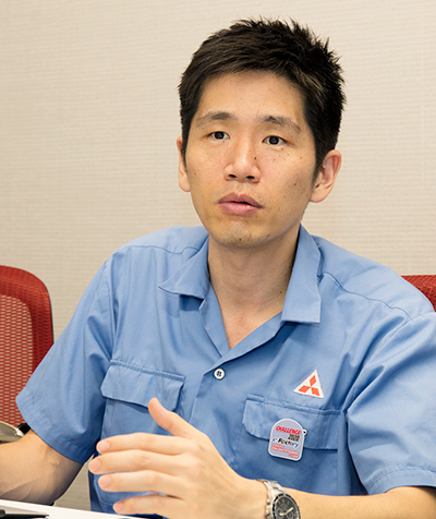 Hideki Takeuchi, Transformer Section, Sales Department, Nagoya Works