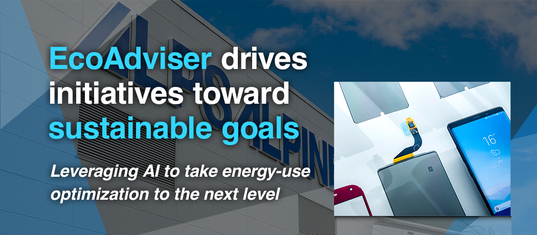 EcoAdviser drives initiatives toward sustainable goals - Leveraging AI to take energy-use optimization to the next level