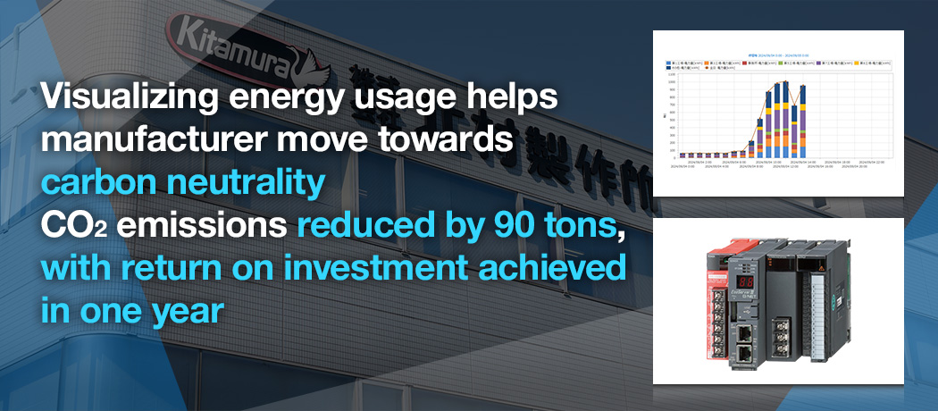 Visualizing energy usage helps manufacturer move towards carbon neutrality CO2 emissions reduced by 90 tons, with return on investment achieved in one year