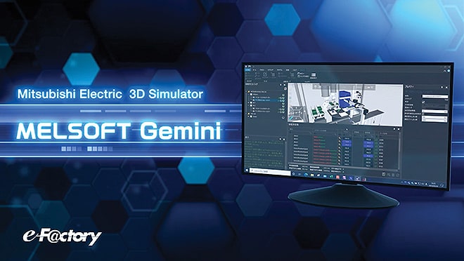 Mitsubishi Electric 3D Simulator MELSOFT Gemini