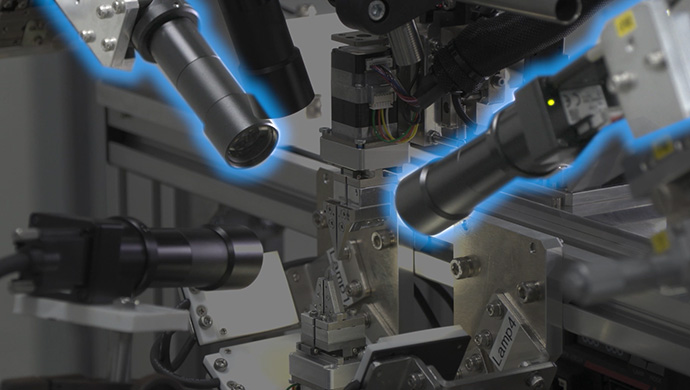 Images are captured by two cameras alternately