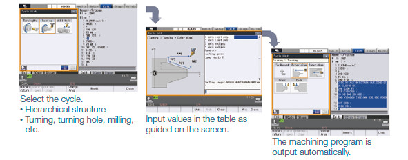 Interactive Cycle Insertion