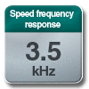 respuesta de frecuencia de velocidad 3,5 kHz