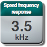 Speed frequency response
