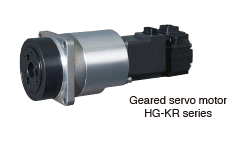 Geared servo motors