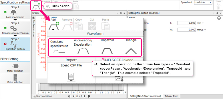 Setting Operation Patterns3-4