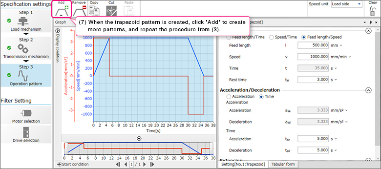 Setting Operation Patterns7