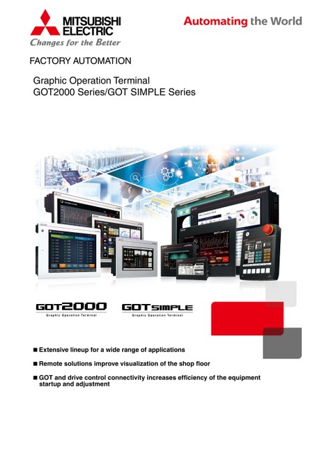 Graphic Operation Terminal GOT2000 Series/GOT SIMPLE Series