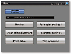 Sample screens (VGA)