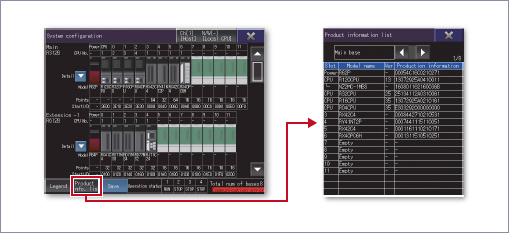 Checking module product information