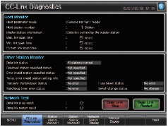 CC-Link network monitor