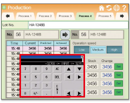 Can I avoid hiding the information every time I enter a value to a numerical input?