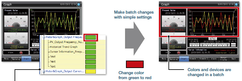 Template Make batch changes with simple settings