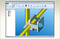 CAD/CAM system for tube processing on 2D and 3D laser processing machines Lantek Flex3d Tubes
