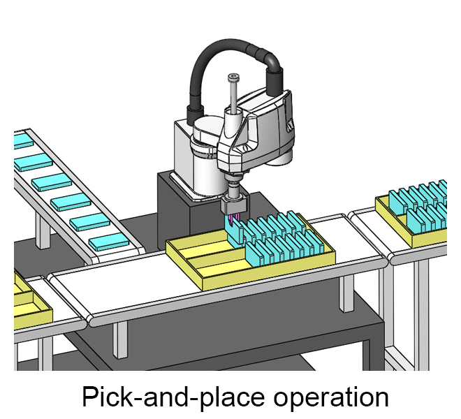 Pick and Place operation