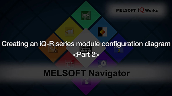 Creating an iQ-R series module configuration diagram <Part 2>