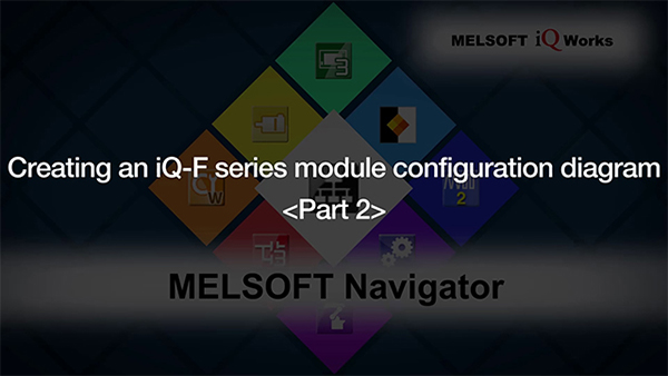 Creating an iQ-F series module configuration diagram <Part 2>