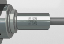 Codes on the shiny and highly reflective surface