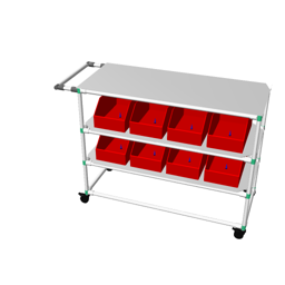 Trolley with Boxes