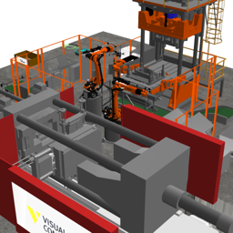 Trim press cell